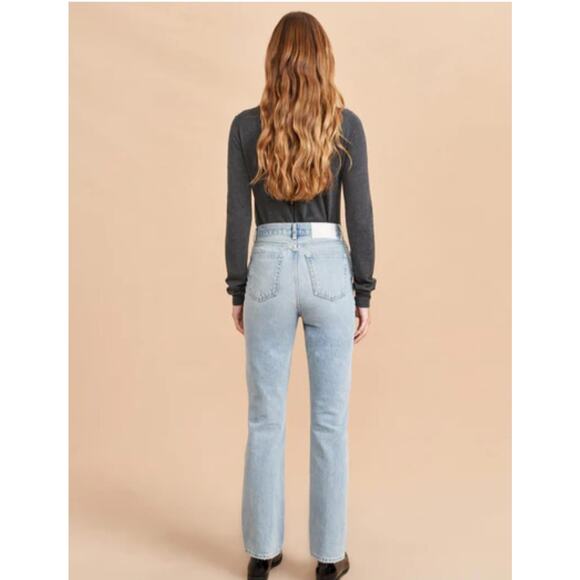 La Ligne Molly high-rise straight ligh blue jean size 23 - Picture 5 of 12